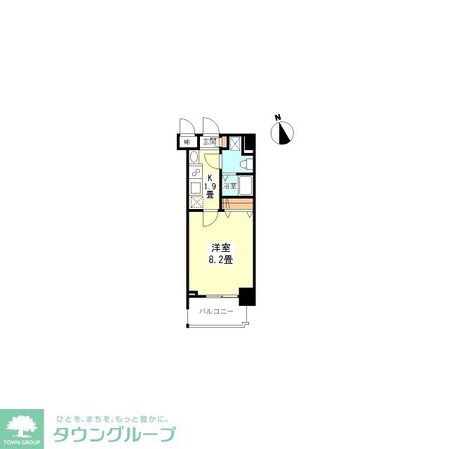 ガーラプレイス新宿御苑の物件間取画像